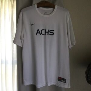 Nike White ACHS Dri-FIT Athletic Tee